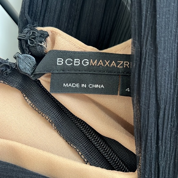 Black BCBG Maxazria sleeveless dress for $45 - Picture 5 of 5
